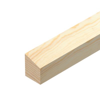 Wedge Pine Moulding 12x15mm 