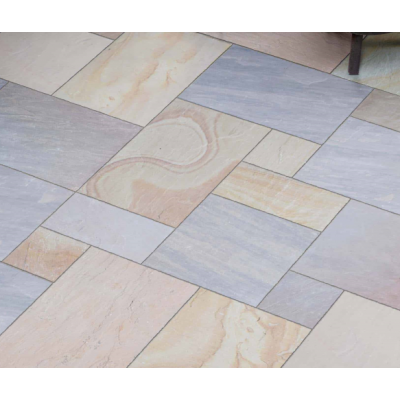 Sunset Buff 600x600mm Sandstone Paving Slab