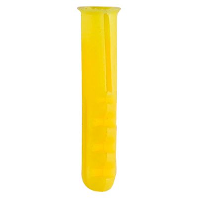 20mm Yellow Plastic Rawl Plug (50)