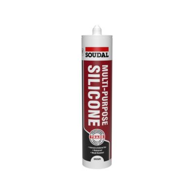 SOUDAL TRADE MULTI PURPOSE SILICONE 270ML BROWN