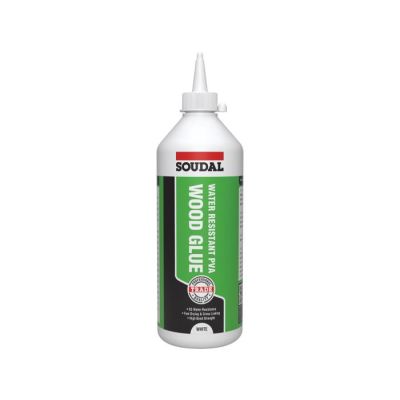 SOUDAL WATER RESISTANT WOOD GLUE TRADE 1 LITRE