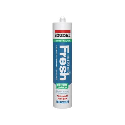 SOUDAL STAY FRESH SILICONE ICE WHITE 300ML