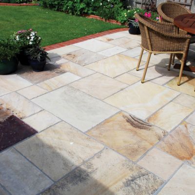 Mint Premium Sandstone 600x600mm Paving Slab