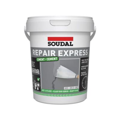 SOUDAL REPAIR EXPRESS CEMENT  900ml TUB GREY