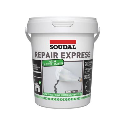 SOUDAL REPAIR EXPRESS CEMENT  900ml TUB WHITE