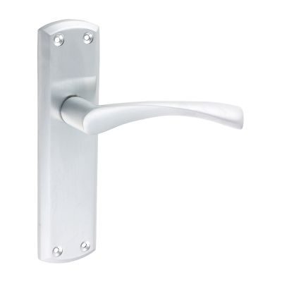 Zeta Latch Handles - Satin Chrome