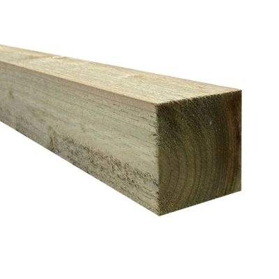 Fence Post (75x75mm) Treated - Square End - 1.8m