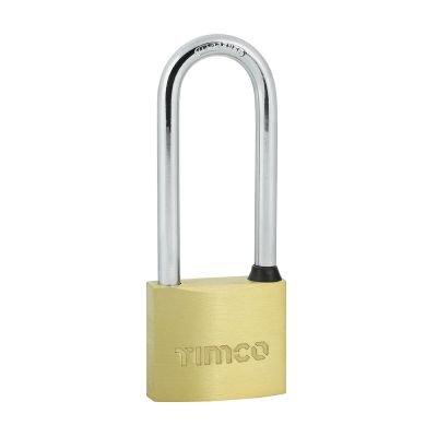 Veto Brass Long Shackle Padlock 