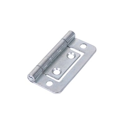 Flush Hinge (105) - Zinc 50 x 38mm