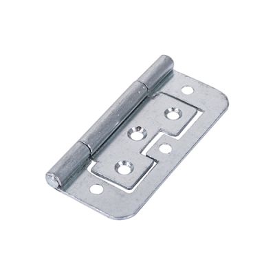 Flush Hinge (105) - Zinc 75 x 51mm