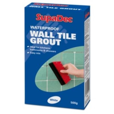 SupaDec Waterproof Wall Tile Grout 500g