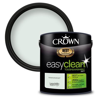 Crown Paints easyclean® Matt Emulsion - Botanical Extract® - 2.5L
