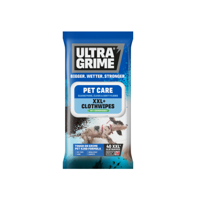 ULTRAGRIME PET CARE WIPES PACK 40 5470