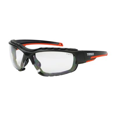 Sports Style Safety Glasses Foam Dust Guard Clear