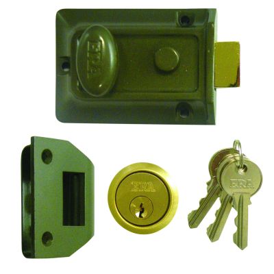 ERA Traditional Nightlatch 60cm - Green