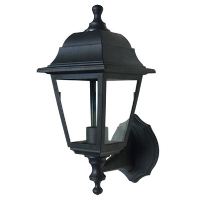 Black Outdoor Wall Lantern 