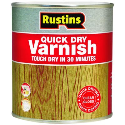 Rustins Quick Dry Varnish  - Clear Gloss 500ml