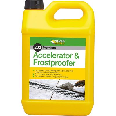 Everbuild 203 Accelerator & Frostproofer 5L