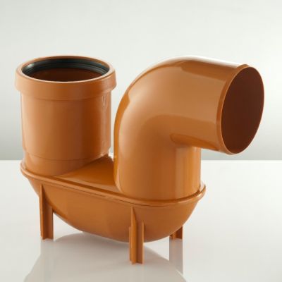 B1300 110mm Low Level Underground  P Trap Gully