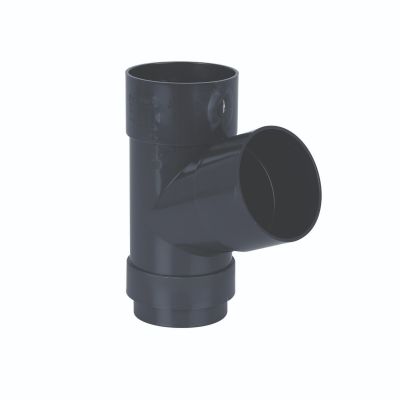 68mm Rainwater Downpipe 112.5 Degree Branch