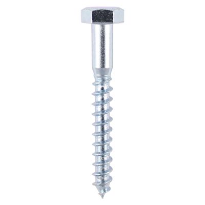 Hex Head Coach Screw 12x75mm (Pack of 2)