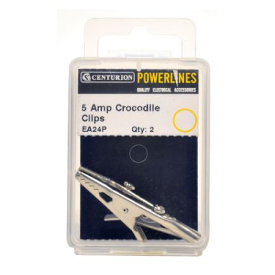 5 Amp Crocodile Clips (Pack of 2)
