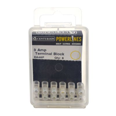 3 Amp Terminal Block - 6 Way