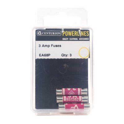3 Amp Fuse (Pack of 3)