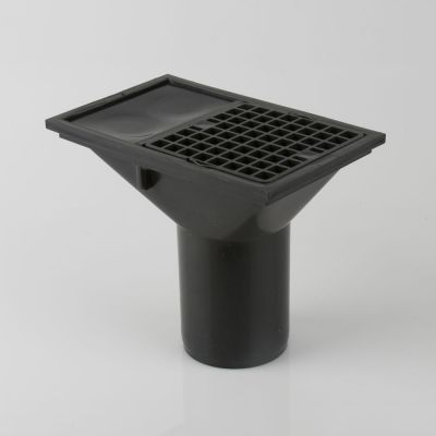 B1031 110mm Integral Rectangular Hopper and Grid