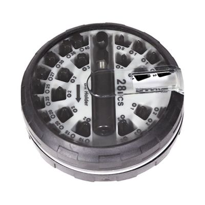 Mixed Impact Driver Bit Set - 28 Pieces