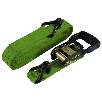 J Hook Comercial Duty Ratchet Strap
