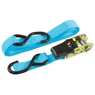S Hook Standard Duty Ratchet Strap - 2 Pack