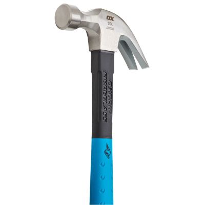 Pro Fibreglass Handle Claw Hammer 20 OZ