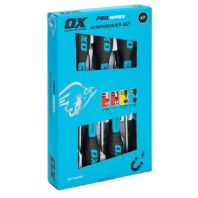 Pro 7 Piece Screwdriver Set Card