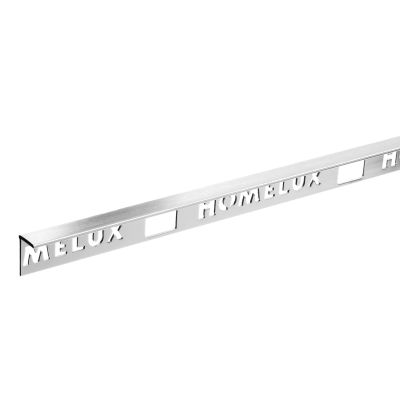 Straight Edge Trim - Stainless Steel Effect