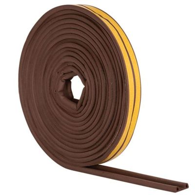 Woodside EPDM P Rubber Strip 5m Brown
