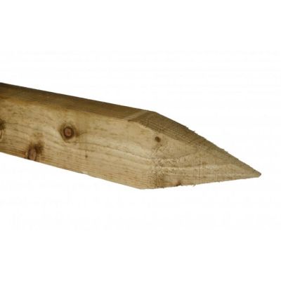 Pointed Sawn Peg (50x50mm) 600mm