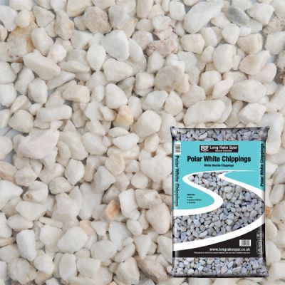 Polar White 20mm - 20kg bag