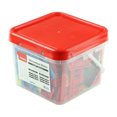 Assorted Plastic Shims 1-6mm (400)