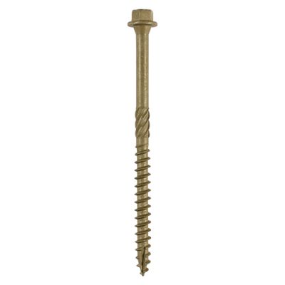 Timber Frame Construction & Landscaping Screws - Hex - Exterior - Green Organic (50)