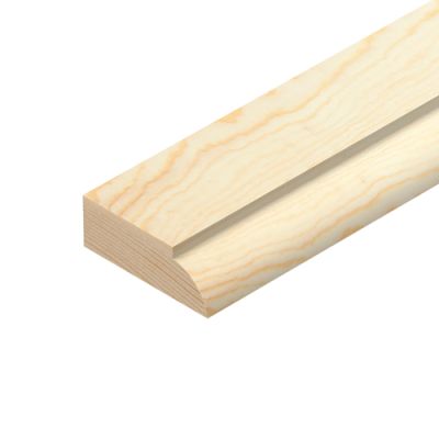 34x12mm Pine Door Stop Moulding (2.4m)